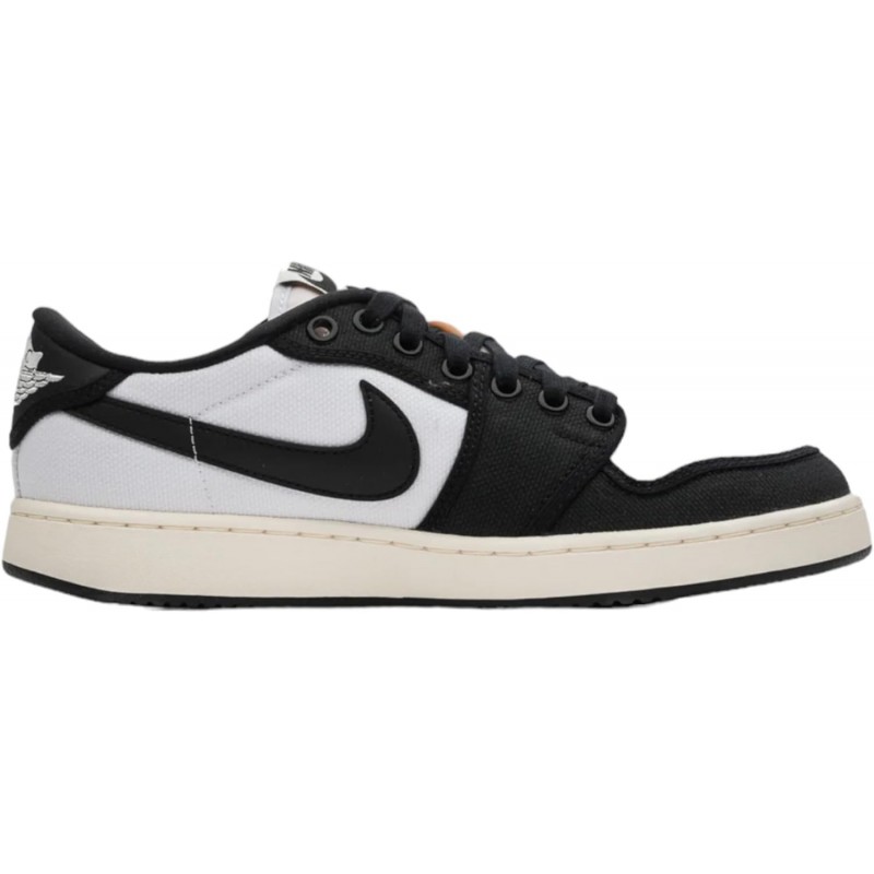 Chaussures Nike Air Jordan 1 Low pour homme Blanc/Noir-Voile DX4981-100 7