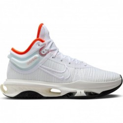 Nike GT Jump 2 (DJ9431-104, Blanc/Blanc-SAIL-Orange sécurité)