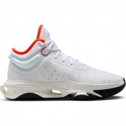 Nike GT Jump 2 (DJ9431-104, Blanc/Blanc-SAIL-Orange sécurité)