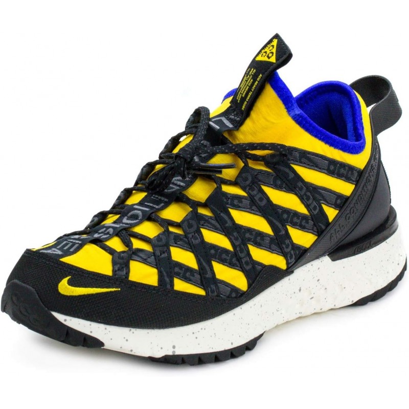 Nike ACG React Terra Gobe pour homme Jaune/Bleu-Noir Synthétique