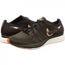 NIKE Flyknit Trainer pour homme en tissu blanc/noir