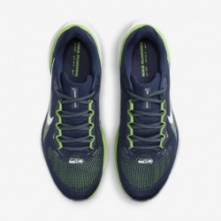 Chaussures de course sur route Nike Pegasus 41 pour homme (Seattle) (FZ5096-400, bleu marine/blanc/vert action/blanc)